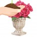 Impatiens Artificial Maintenance-Free Flower Bush - Set of 3, Red   